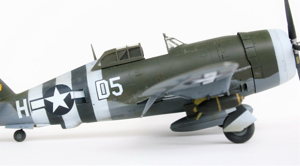 2nd Lt. John A. Weese’s USAAF P-47D-15-RE of 365th F/G, 386th F/S in June,&nbsp;1944