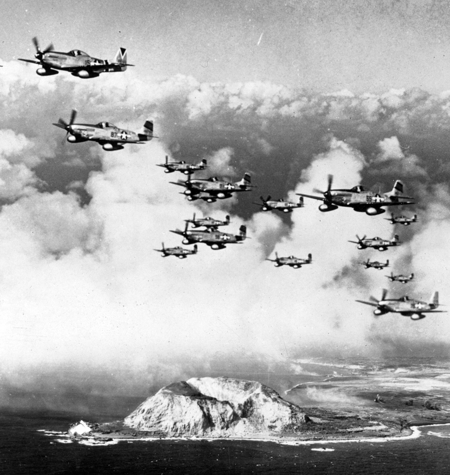 Col Beckwit Col. James Beckwith’s 15th FG P-51D-25 Mustang “Squirt” at Iwo Jima ...